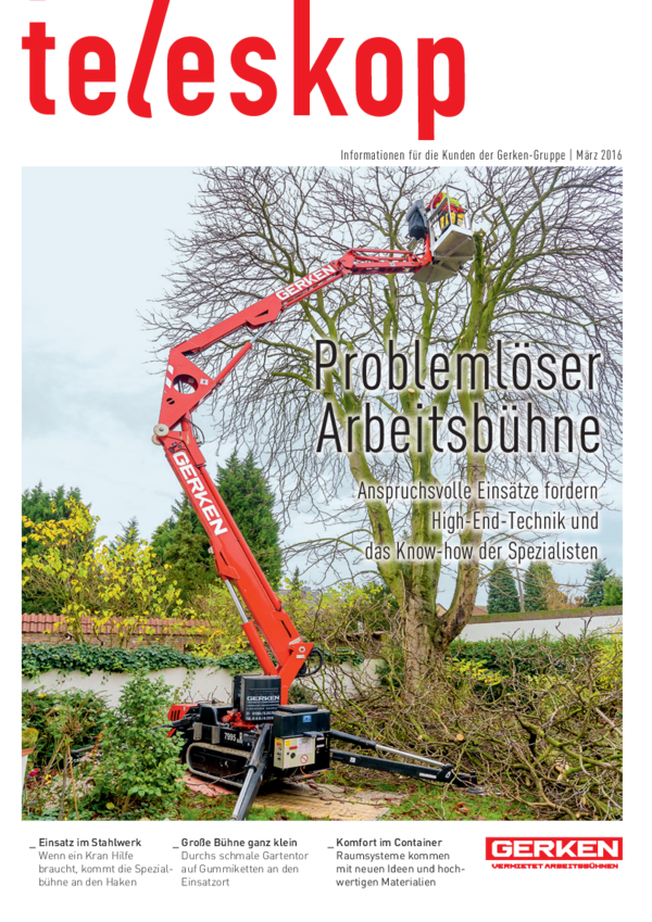 Kunden-Magazin Teleskop - Ausgabe 1/2016