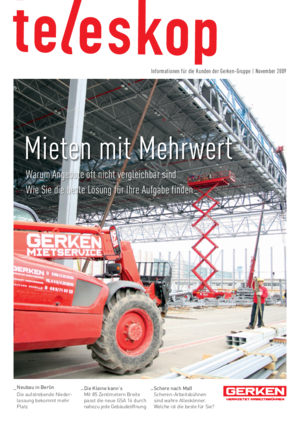 Kunden-Magazin Teleskop - Ausgabe 2/2009