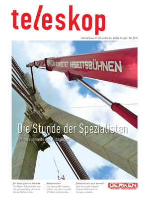 Kunden-Magazin Teleskop - Ausgabe 1/2010