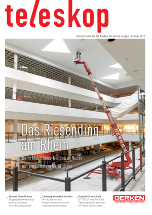 Kunden-Magazin Teleskop Ausgabe 1/2015